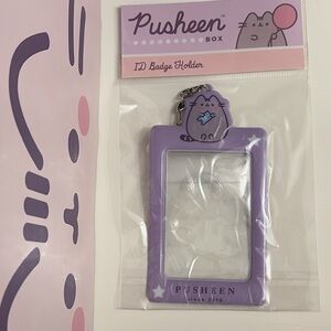 New Pusheen ID Badge Holder Exclusive from Pusheen Spring Box 2025 by CULTUREFLY